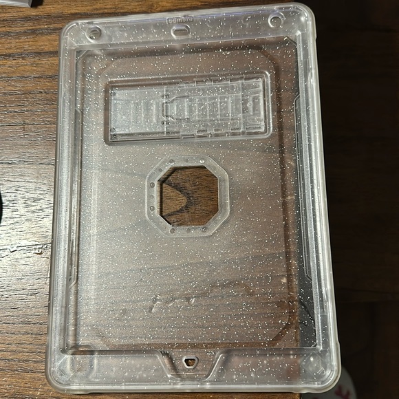 iPad Air clear glitter case - Picture 1 of 5